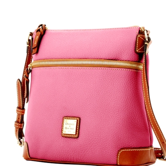 Dooney & Bourke Pebble Grain Hot Pink - Picture 2 of 13